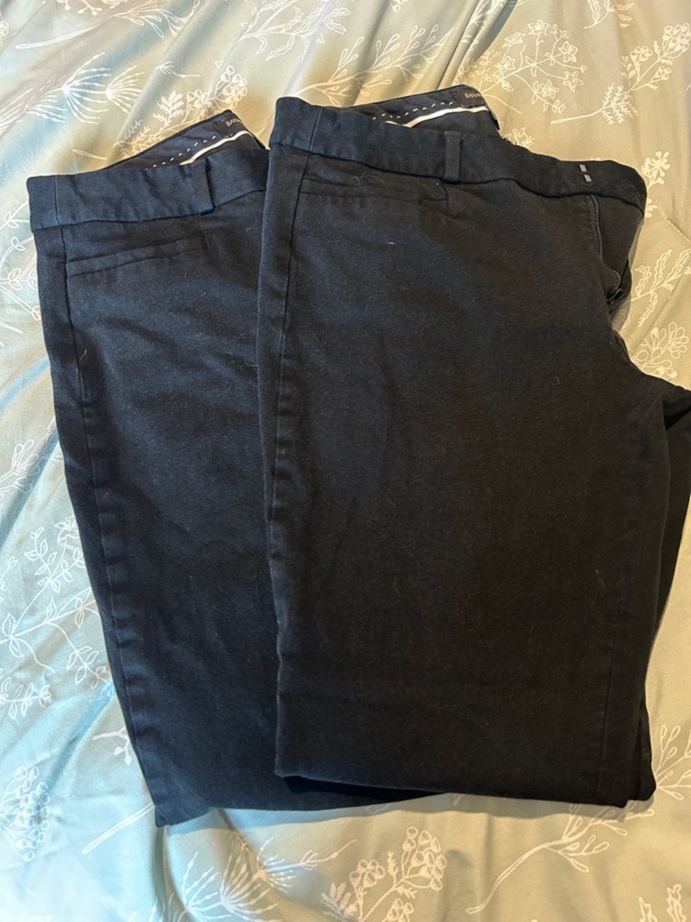 TWO pairs Banana Republic Black Women's Dress Pants - SLOAN